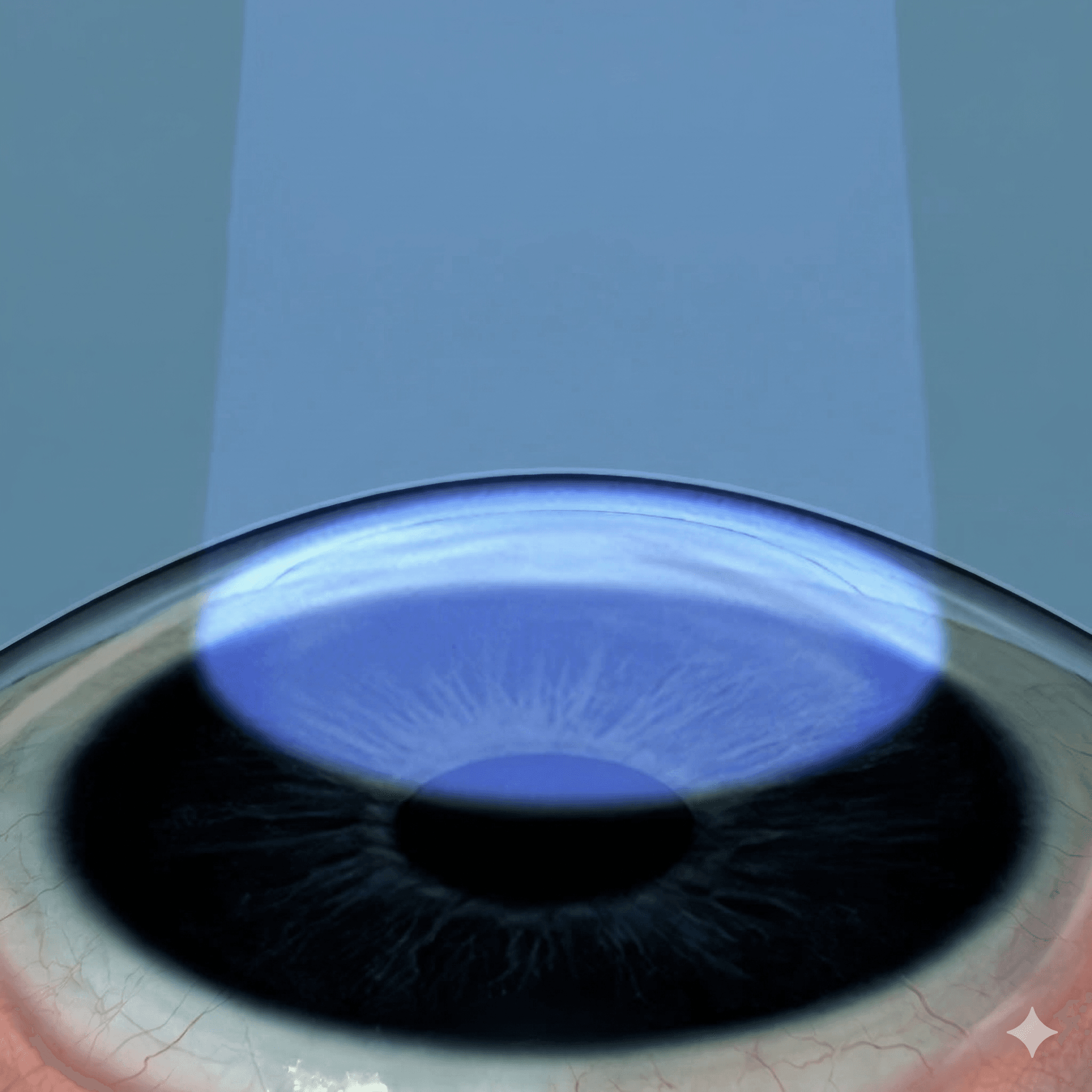 UVA 자외선 조사로 각막 강화